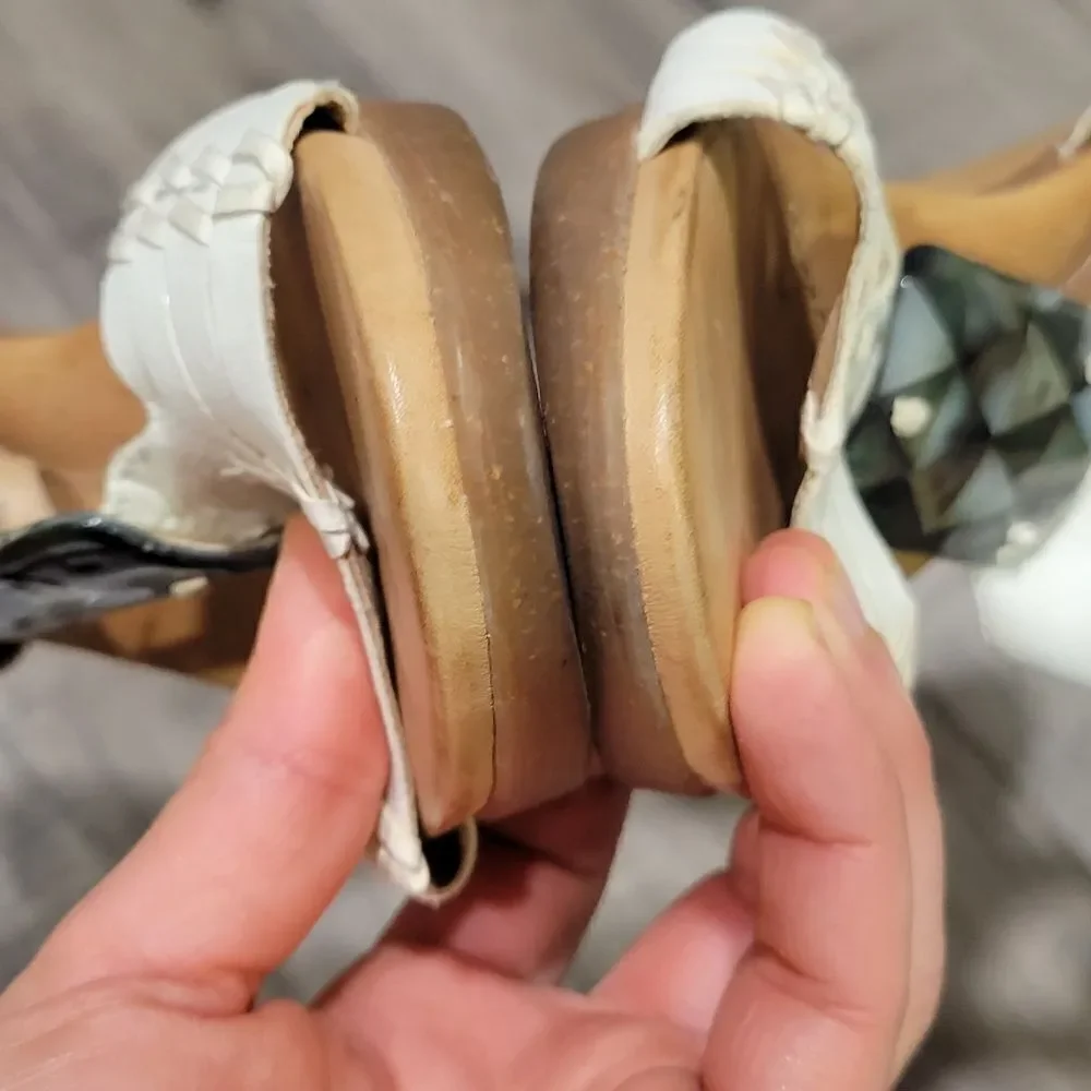 Naya arnelli t-strap heels with abalone shell detail - Picture 6 of 8